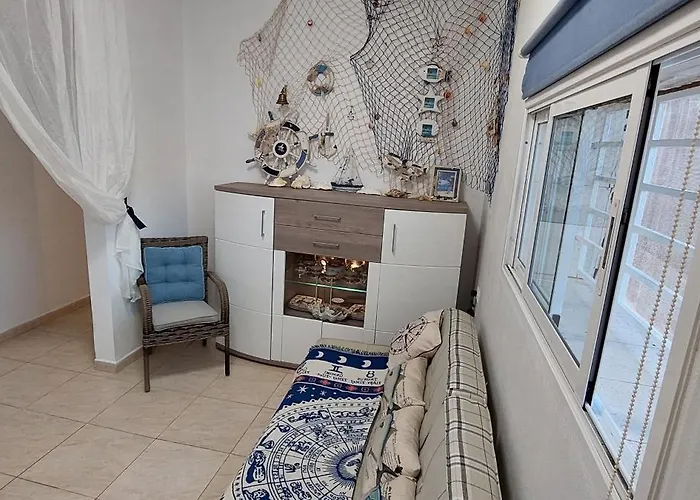 Sea View In Silent South Tenerife Apartment *